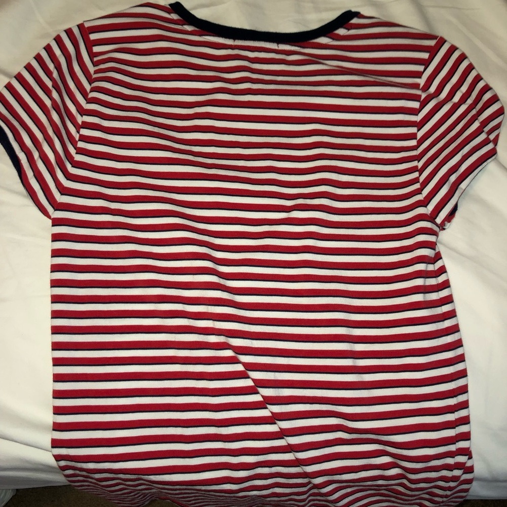 Forever 21 red striped shirt